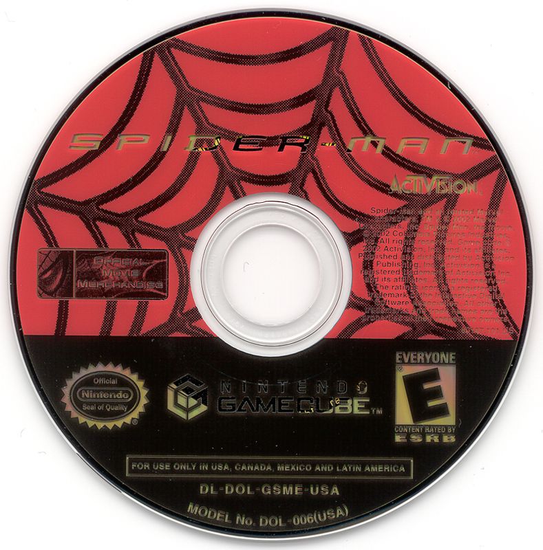 Media for Spider-Man (GameCube)