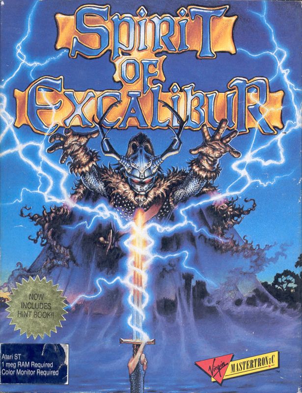 Front Cover for Spirit of Excalibur (Atari ST)