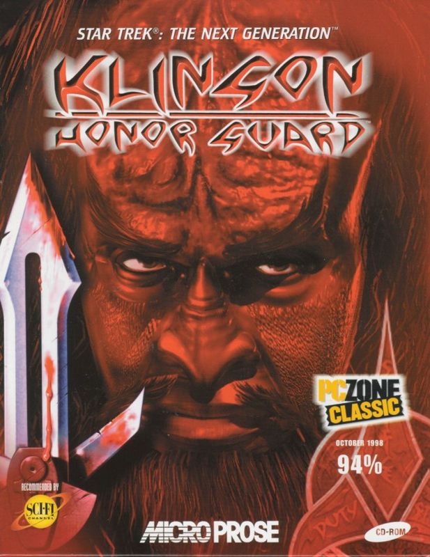 Front Cover for Star Trek: The Next Generation - Klingon Honor Guard (Windows)