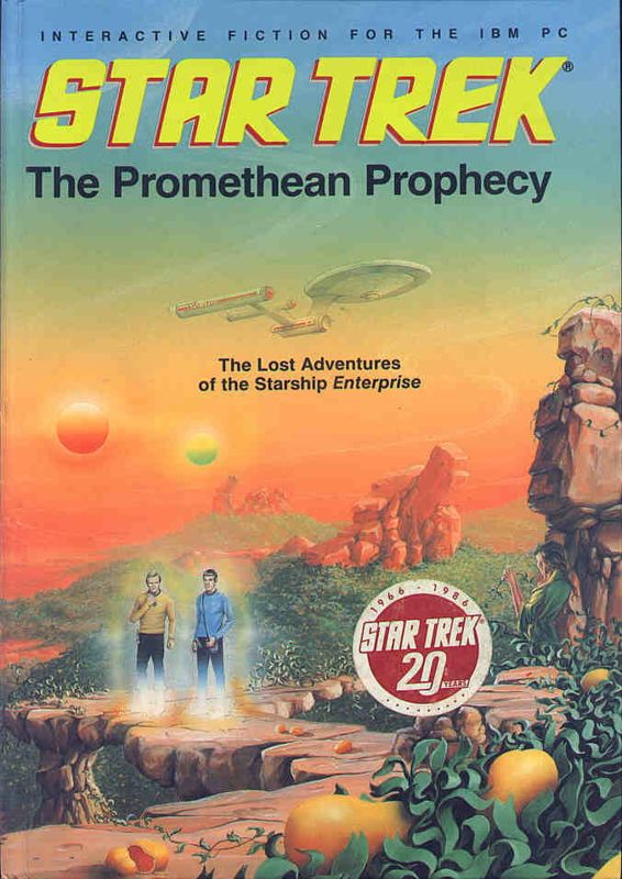 Front Cover for Star Trek: The Promethean Prophecy (DOS)
