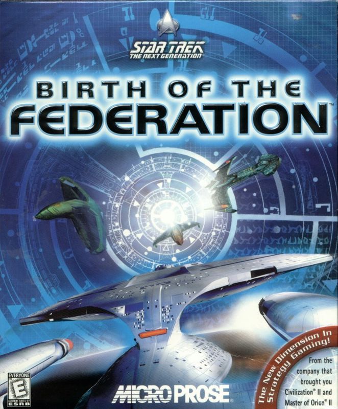 Front Cover for Star Trek: The Next Generation - Birth of the Federation (Windows)