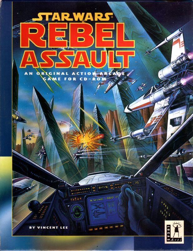 Star Wars: Rebel Assault box covers - MobyGames