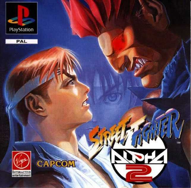 Front Cover for Street Fighter Alpha 2 (PlayStation)