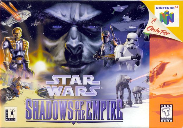 Front Cover for Star Wars: Shadows of the Empire (Nintendo 64)
