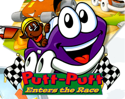 Front Cover for Putt-Putt Enters the Race (Windows) (GameTap download release)