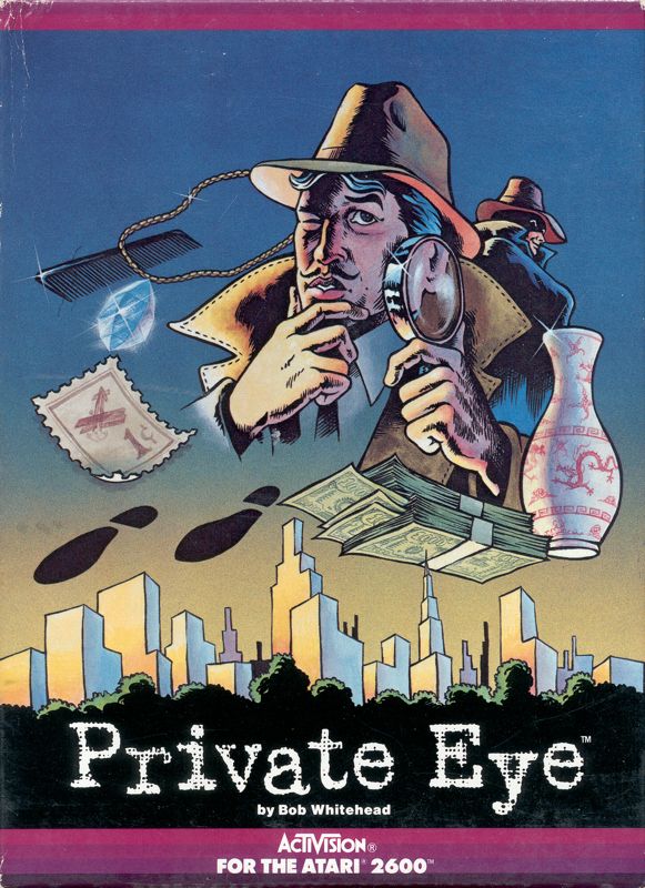 Front Cover for Private Eye (Atari 2600)