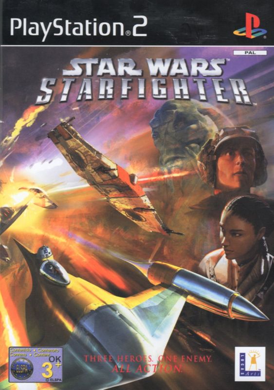 Front Cover for Star Wars: Starfighter (PlayStation 2)