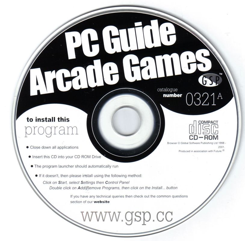 Media for Classic Games: Arcade Games (Windows) (GSP Black Label release)