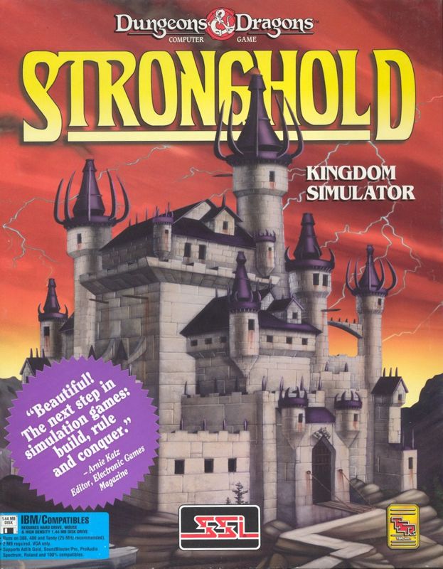 Front Cover for Stronghold (DOS)