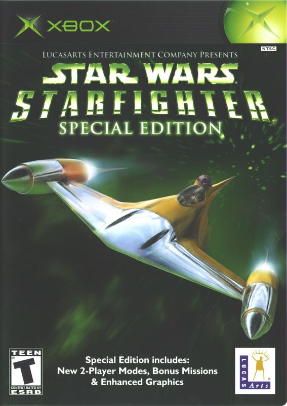 Front Cover for Star Wars: Starfighter (Xbox)