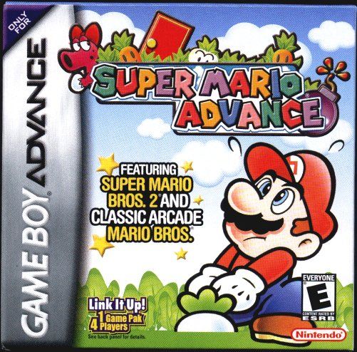 Front Cover for Super Mario Advance (Game Boy Advance)