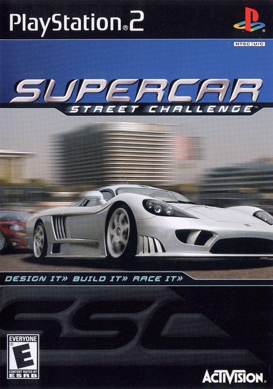 Front Cover for Supercar Street Challenge (PlayStation 2)