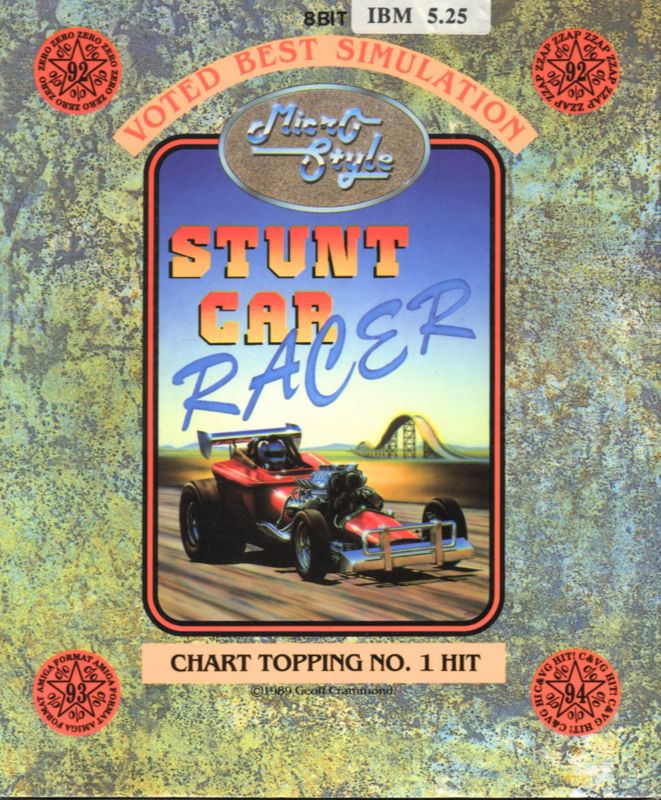 Front Cover for Stunt Track Racer (DOS)