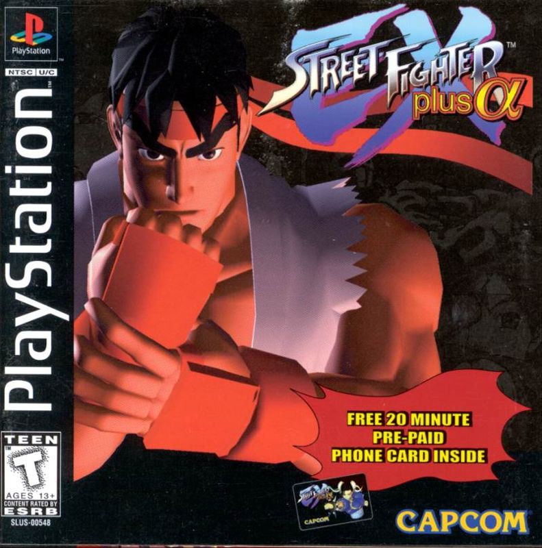 Front Cover for Street Fighter EX Plus α (PlayStation)