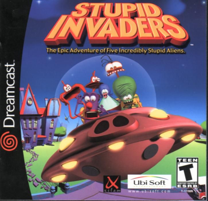 Front Cover for Stupid Invaders (Dreamcast)