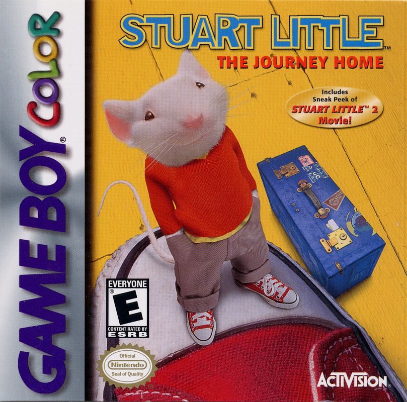 Front Cover for Stuart Little: The Journey Home (Game Boy Color)