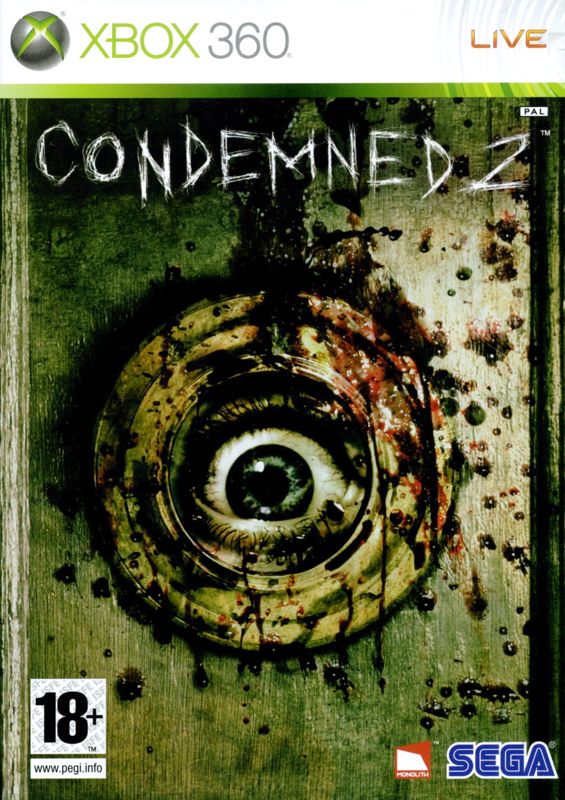 Front Cover for Condemned 2: Bloodshot (Xbox 360)