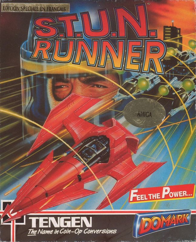 Front Cover for S.T.U.N. Runner (Amiga)