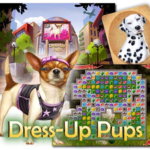 Front Cover for Dress-Up Pups (Windows) (Amazon release)
