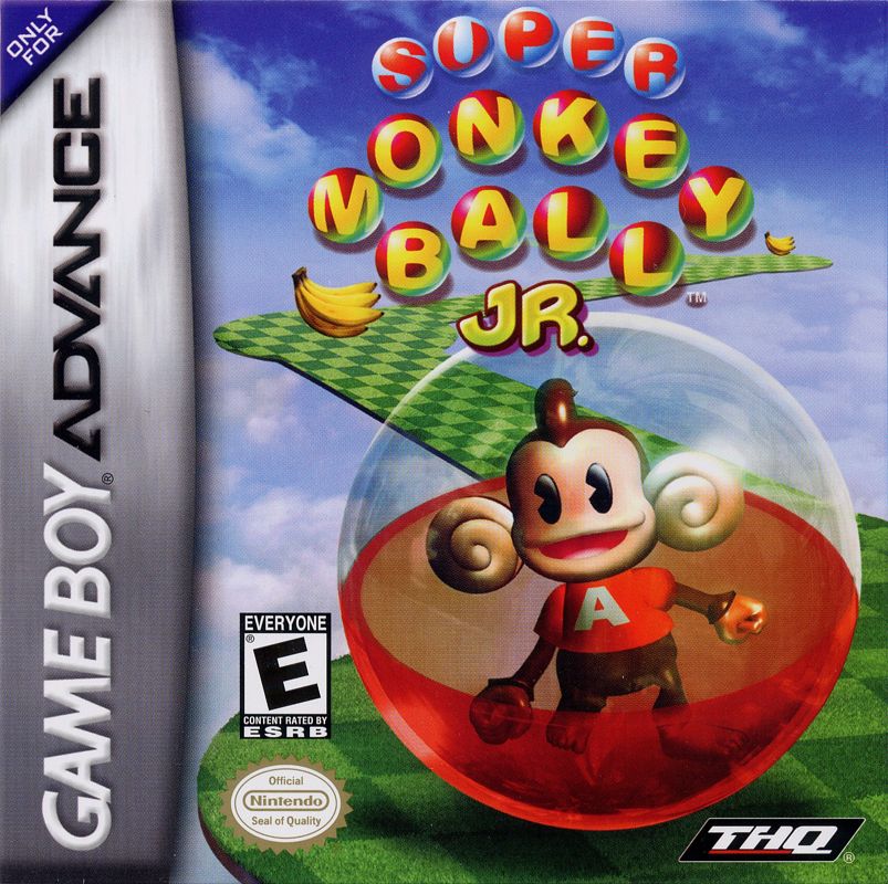 Front Cover for Super Monkey Ball Jr. (Game Boy Advance)