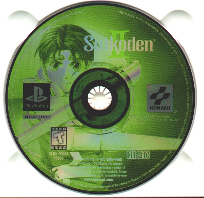 Media for Suikoden II (PlayStation)