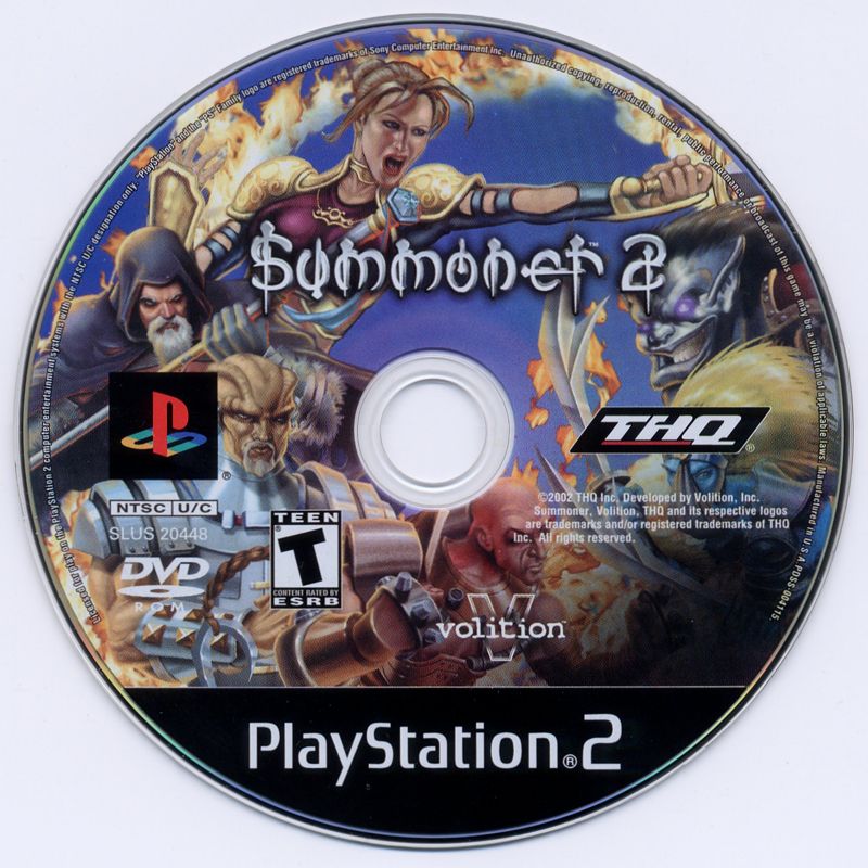 Media for Summoner 2 (PlayStation 2)