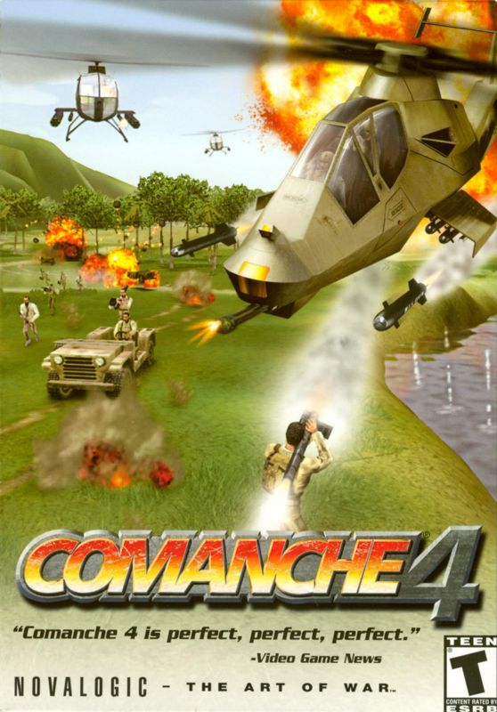 Front Cover for Comanche 4 (Windows) (Alternate Cover)