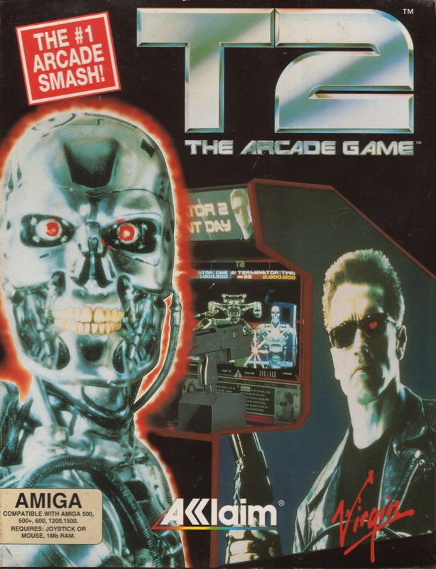 Front Cover for Terminator 2: Judgment Day (Amiga)