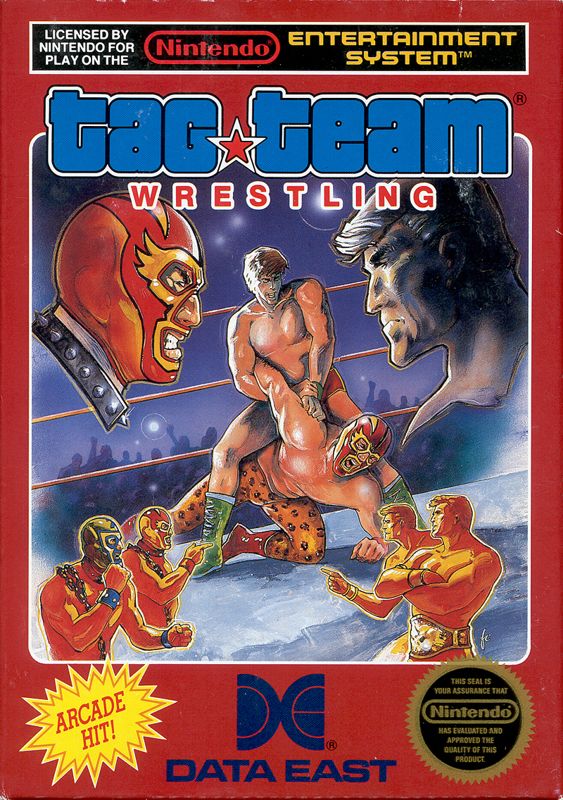 Front Cover for Tag Team Wrestling (NES)