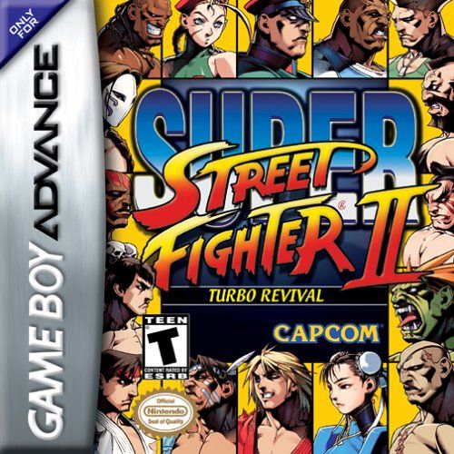 Front Cover for Super Street Fighter II: Turbo Revival (Game Boy Advance)