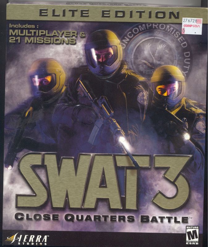 Front Cover for SWAT 3: Close Quarters Battle - Elite Edition (Windows)