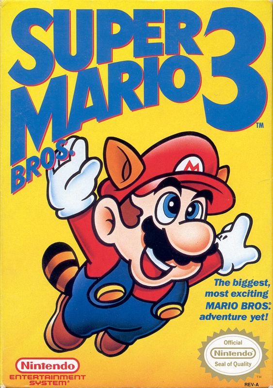 Front Cover for Super Mario Bros. 3 (NES)