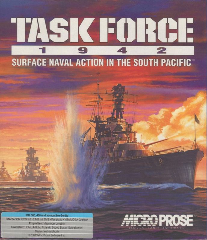 Front Cover for Task Force 1942 (DOS)