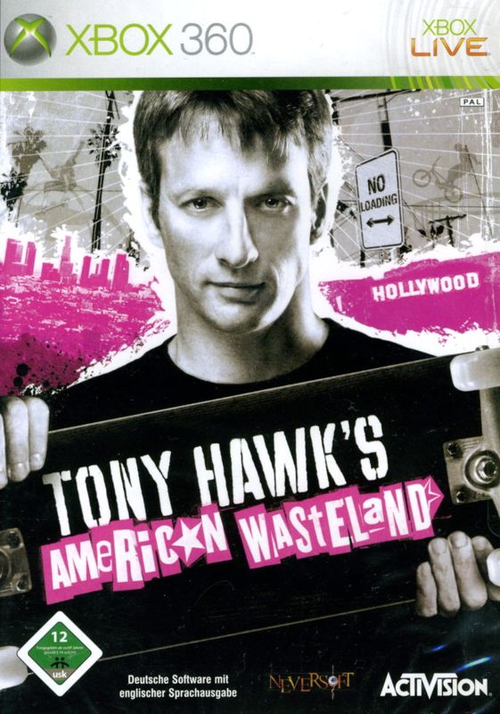 Front Cover for Tony Hawk's American Wasteland (Xbox 360)