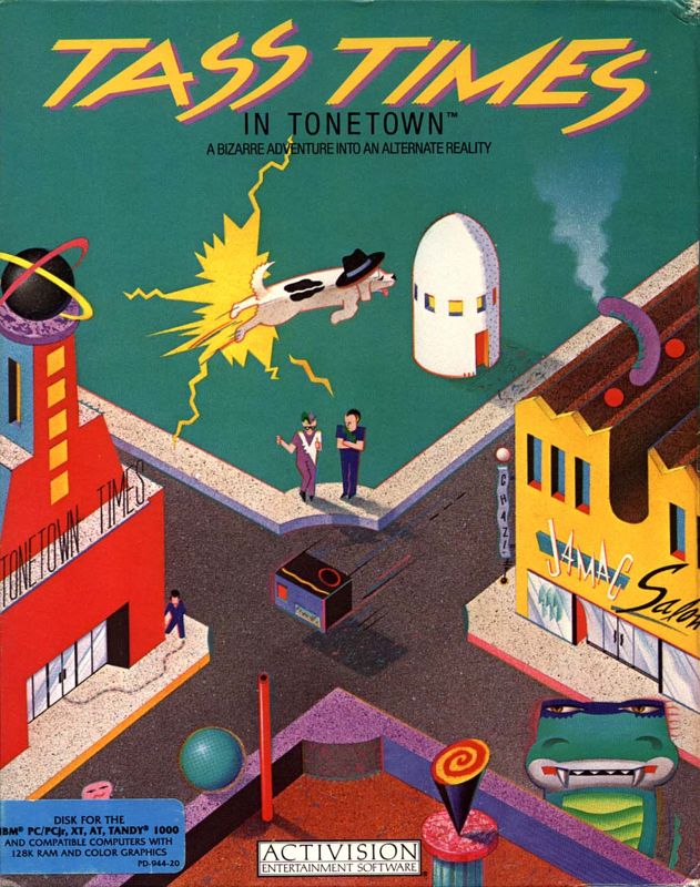 Front Cover for Tass Times in Tonetown (PC Booter)