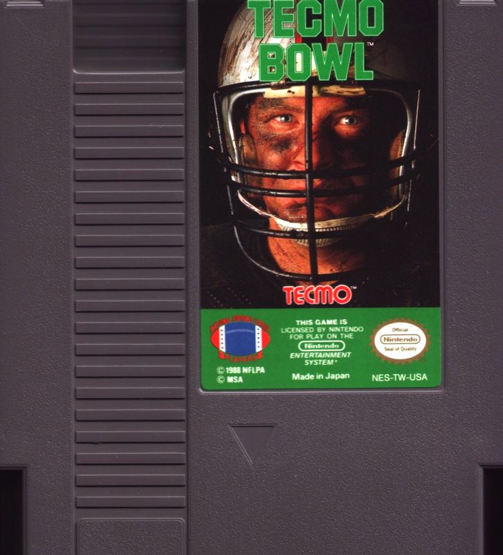 Tecmo Bowl cover or packaging material MobyGames