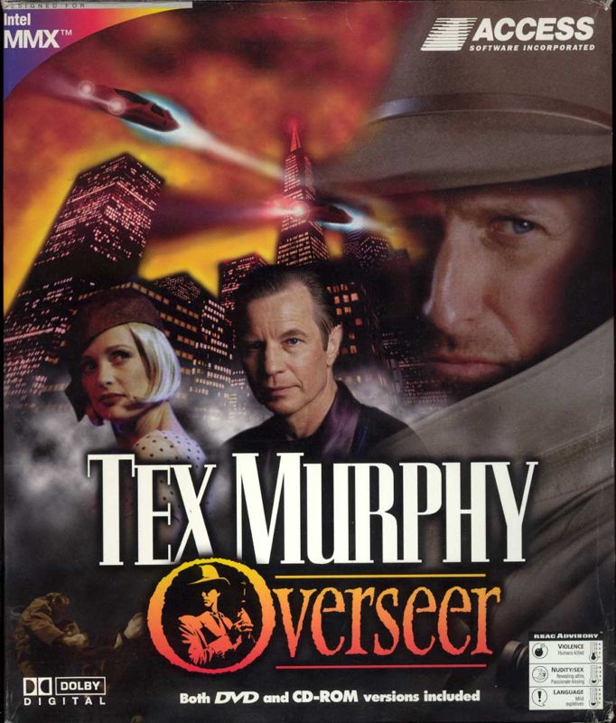 Front Cover for Tex Murphy: Overseer (Windows)