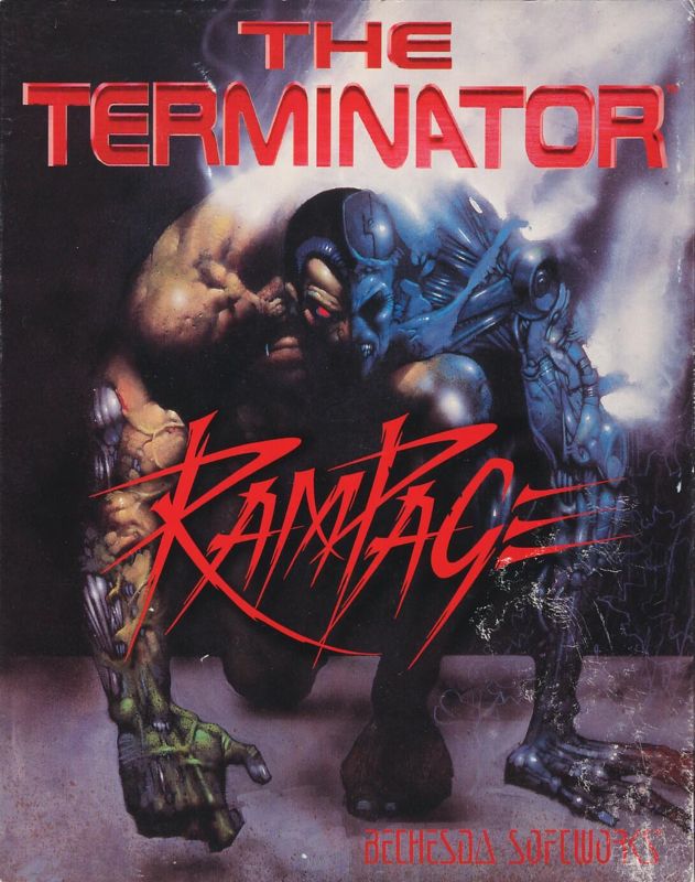 Front Cover for The Terminator: Rampage (DOS)