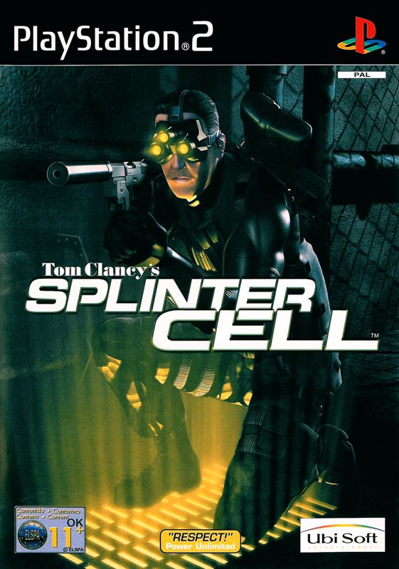 Front Cover for Tom Clancy's Splinter Cell (PlayStation 2)