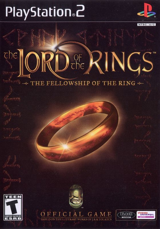 Front Cover for The Lord of the Rings: The Fellowship of the Ring (PlayStation 2)
