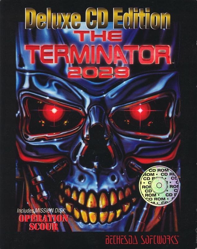Front Cover for The Terminator 2029: Deluxe CD Edition (DOS)