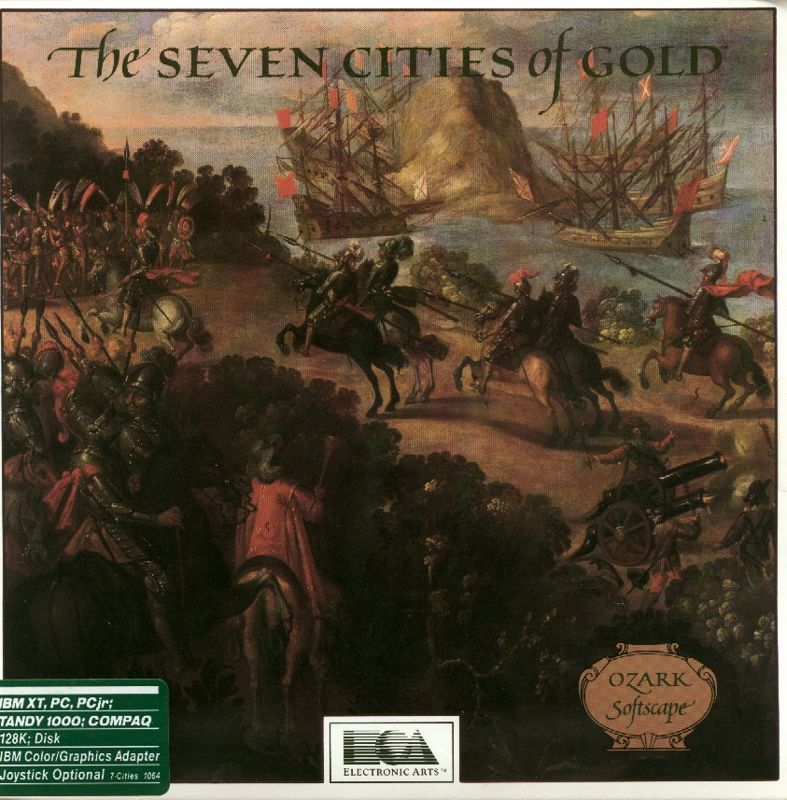 Front Cover for The Seven Cities of Gold (PC Booter)