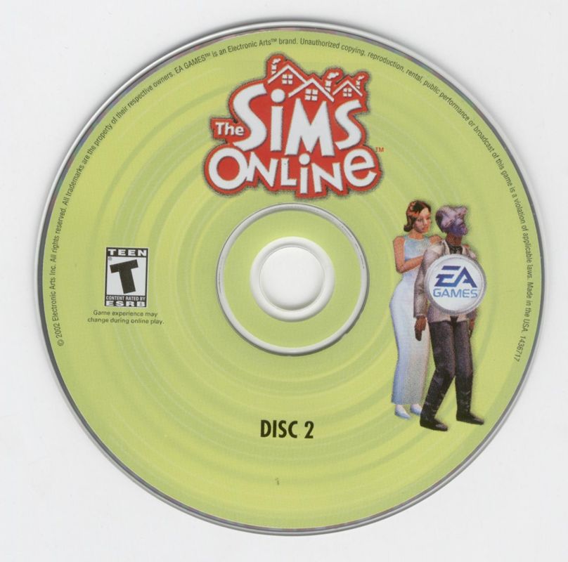 Media for The Sims Online (Windows): Disc 2