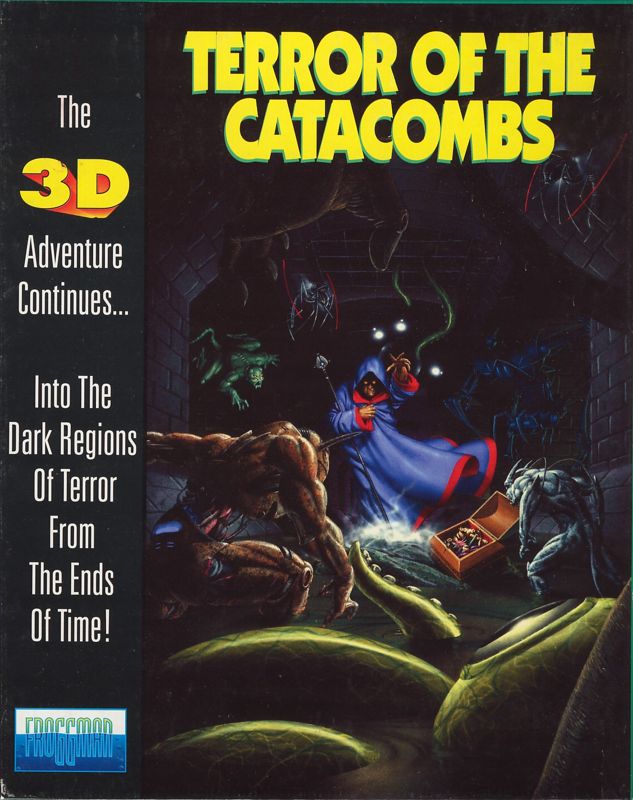 Front Cover for Terror of the Catacombs (DOS)