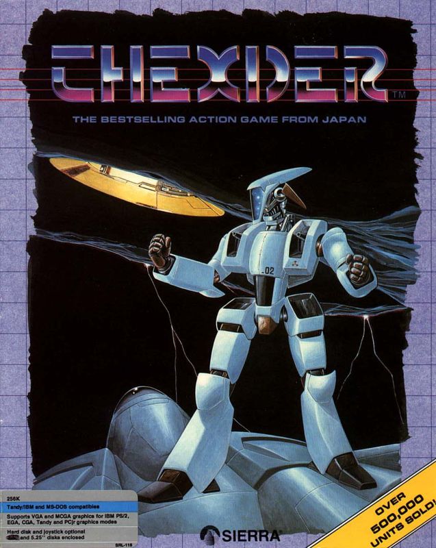 Front Cover for Thexder (DOS) (Dual media release)