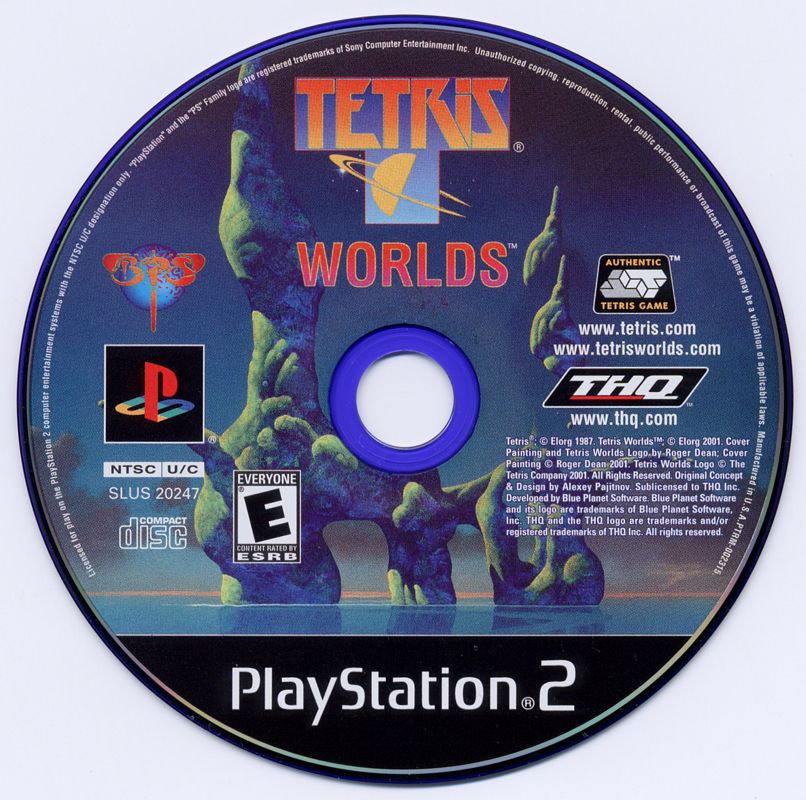 Media for Tetris Worlds (PlayStation 2)