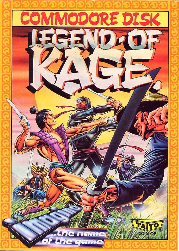 Front Cover for The Legend of Kage (Commodore 64)
