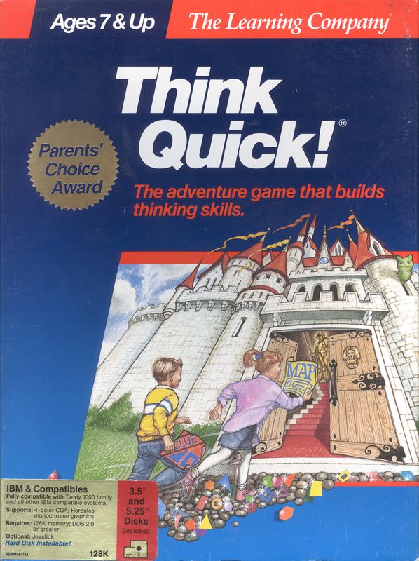 Front Cover for Think Quick! (DOS) (Dual Media Release (Version 1.1))