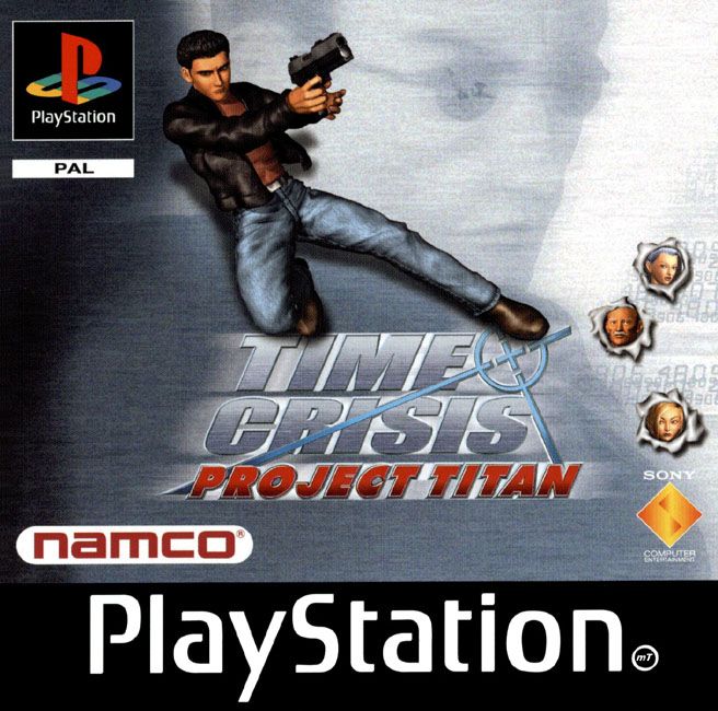 Front Cover for Time Crisis: Project Titan (PlayStation)