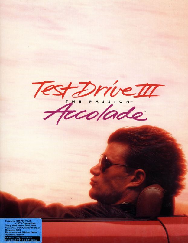 Front Cover for Test Drive III: The Passion (DOS)